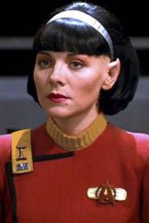 Kim Cattrall in Star Trek VI The Undiscovered Country 1991