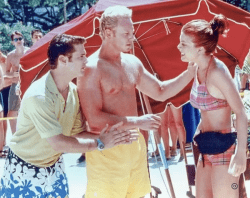 Jason Priestley, Tori Spelling, and Ian Ziering in Beverly Hills, 90210 (1990)