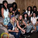 Members of Anthrax, Slayer, Metallica and Guns N Roses, 1991.