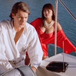 Carolyn Liu and Geoffrey Moore in Hard Hunted (1993)