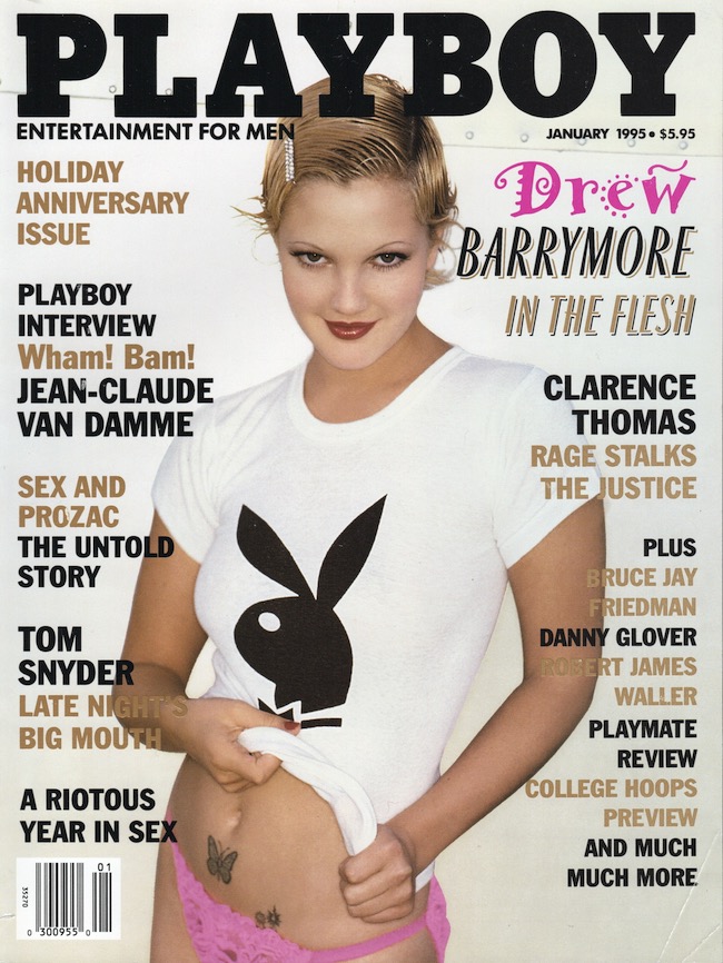 Playboy - Drew Barrymore in the flesh 