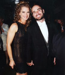 Brooke Shields & Andre Agassi, 1997