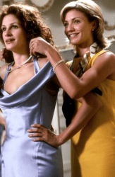 Cameron Diaz and Julia Roberts in My Best Friend’s Wedding (1997)