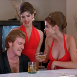Denise Richards, Denis Leary, Suzie Hardy, Karman Kruschke, and Mary Lynn Naggie in Loaded Weapon 1 (1993)