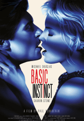 Michael Douglas and Sharon Stone in Basic Instinct (1992)