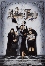 Christina Ricci, Raul Julia, Christopher Lloyd, Anjelica Huston, Christopher Hart, Judith Malina, Carel Struycken, and Jimmy Workman in The Addams Family (1991)