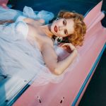 Geena Davis for Vanity Fair by Michel Comte, 1992